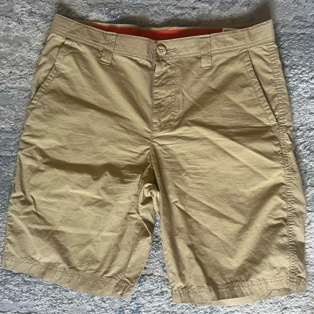 Columbia Men’s Khaki Lightweight Outdoor Hiking Shorts Size 30